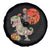 Football Skeleton Spare Tire Cover American Football Halloween Skeleton Riding Dinosaur Football Fan