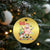 Oh Christmas Tree Retro Groovy Christmas Ornament - Wonder Print Shop