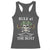 Funny Pirate Racerback Tank Top Rule #1 Don't Fall Off The Boat Cruise Party Gift