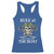 Funny Pirate Racerback Tank Top Rule #1 Don't Fall Off The Boat Cruise Party Gift