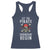 Let The Pirate Shenanigans Begin Racerback Tank Top Pirate Skull