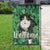 Happy St. Patrick's Day Cat Garden Flag Welcome Funny Catrick Green Lucky Shamrocks