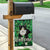 Happy St. Patrick's Day Cat Garden Flag Welcome Funny Catrick Green Lucky Shamrocks