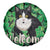 Happy St. Patrick's Day Cat Spare Tire Cover Welcome Funny Catrick Green Lucky Shamrocks