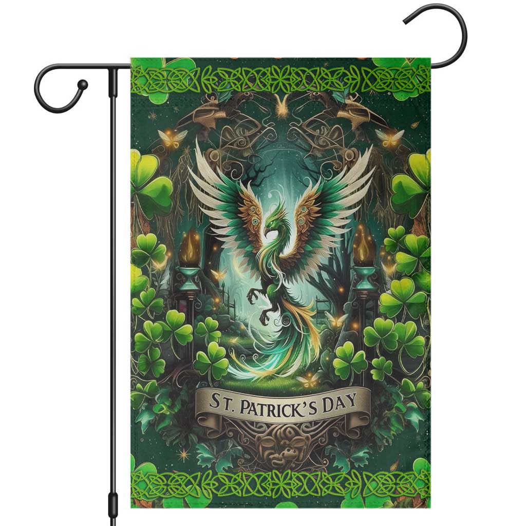 Happy St. Patrick's Day The Irish in Phoenix Garden Flag