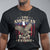 Eagle The American Patriot 1776 American Flag Patriotic T Shirt - Wonder Print Shop