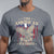 Eagle The American Patriot 1776 American Flag Patriotic T Shirt - Wonder Print Shop