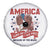 Patriotic American Eagle Spare Tire Cover Land Of The Free Because Of The Brave 1776 US Pride 4th of July