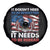 Patriotic American Eagle Spare Tire Cover It's Doesn't Need To Be Rewritten It Needs To Be Reread 4th of July Freedom Tour 1776