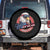 Patriotic American Eagle Spare Tire Cover Merica Since 1776 Freedom Tour 4th of July Independence Day