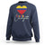 Colombia Pride Sweatshirt En Mi Coragon Colombian Flag Heart - Wonder Print Shop