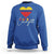 Colombia Pride Sweatshirt En Mi Coragon Colombian Flag Heart - Wonder Print Shop