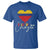 Colombia Pride T Shirt En Mi Coragon Colombian Flag Heart - Wonder Print Shop