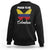 Colombia Pride Sweatshirt Proud To Be Colombian Butterfly - Wonder Print Shop