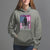 Female Veteran Hoodie Never Underestimate A Woman With Military Background American Flag - Wonder Print Shop