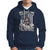 Female Veteran Hoodie There Was A Woman Who Served In The Military Combat Boots Dog Tags - Wonder Print Shop