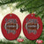 American Football Game Day Christmas Ornament Rugby Season - Wonder Print Shop