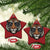 American Football Game Day Christmas Ornament Touchdown Season Cool Tiger - Wonder Print Shop