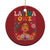 Latina Power Christmas Ornament Floral Hispanic Heritage - Wonder Print Shop