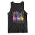 Taylor Name Tank Top Retro Groovy 70s 80s