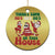 Funny Santa Christmas Ornament Theres Some Hos In This House Funny Xmas - Wonder Print Shop