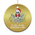 Christmas Skeleton Christmas Ornament It's Fine I'm Fine Everything Is Fine Xmas Light Funny - Wonder Print Shop