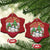 Chrismas Snowman Christmas Ornament Chillin' With My Snowmies Retro Xmas Vibe - Wonder Print Shop