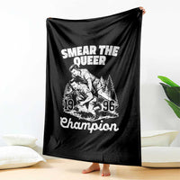 Sarcastic Smear The Qur Playround Game Throw Blanket LGBTQ Queer Pride - Wonder Print Shop