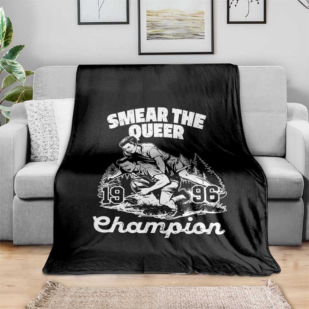Sarcastic Smear The Qur Playround Game Throw Blanket LGBTQ Queer Pride - Wonder Print Shop