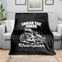 Sarcastic Smear The Qur Playround Game Throw Blanket LGBTQ Queer Pride - Wonder Print Shop