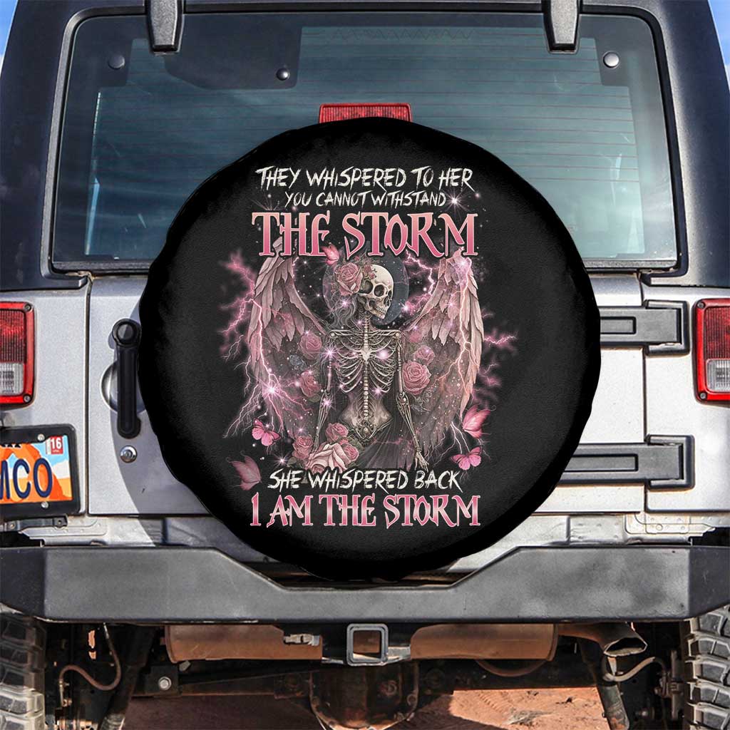 Fairy Skeleton Spare Tire Cover She Whispered Back I Am The Storm Skeleton Karma Fairy Skull