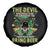 Irish Skull Spare Tire Cover I Whispered Back Bring Beer Devil St Patrick's Day Drinking Skeleton