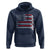 USA Flag Hockey Hoodie Patriotic Hockey Stick American Flags