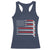 USA Flag Hockey Racerback Tank Top Patriotic Hockey Stick American Flags