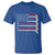 USA Flag Hockey T Shirt Patriotic Hockey Stick American Flags