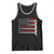 USA Flag Hockey Tank Top Patriotic Hockey Stick American Flags