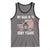 USA Flag Hockey Skull Tank Top My Goal Is To Deny Yours