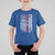 USA Flag Hockey T Shirt For Kid Funny Canada Sucks US EH American Flag