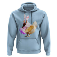 Funny Chicken Bunny Hoodie Happy Easter Eggs Farm