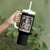 Skeleton 420 Cannabis Tumbler With Handle Tarot Card The Stoner Weed Lover