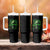 Marijuana Skull Tumbler With Handle Smoke Weed Cannabis 420 Pot Leaf