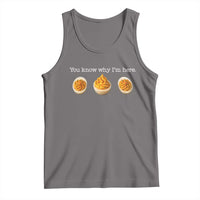 You Know Why I'm Here Deviled Eggs Tank Top Funny Thanksgiving Potluck - Wonder Print Shop