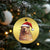 Capybara Christmas Christmas Ornament Funny Santa Capy Meme Xmas Vibe - Wonder Print Shop