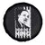 Martin Luther King MLK Spare Tire Cover Dream Like A King Black History American Flag