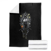 Mason 67 Energy Overload Throw Blanket Six Seven Meme Lightning Horror Devil Edit - Wonder Print Shop