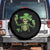 Funny St. Patricks Day Drinking Skeleton Spare Tire Cover for Beer Lover Alcoholic