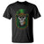 Irish Skull T Shirt Slainte Cheers Funny St. Patricks Day Drinking Lover - Wonder Print Shop