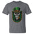 Irish Skull T Shirt Slainte Cheers Funny St. Patricks Day Drinking Lover - Wonder Print Shop