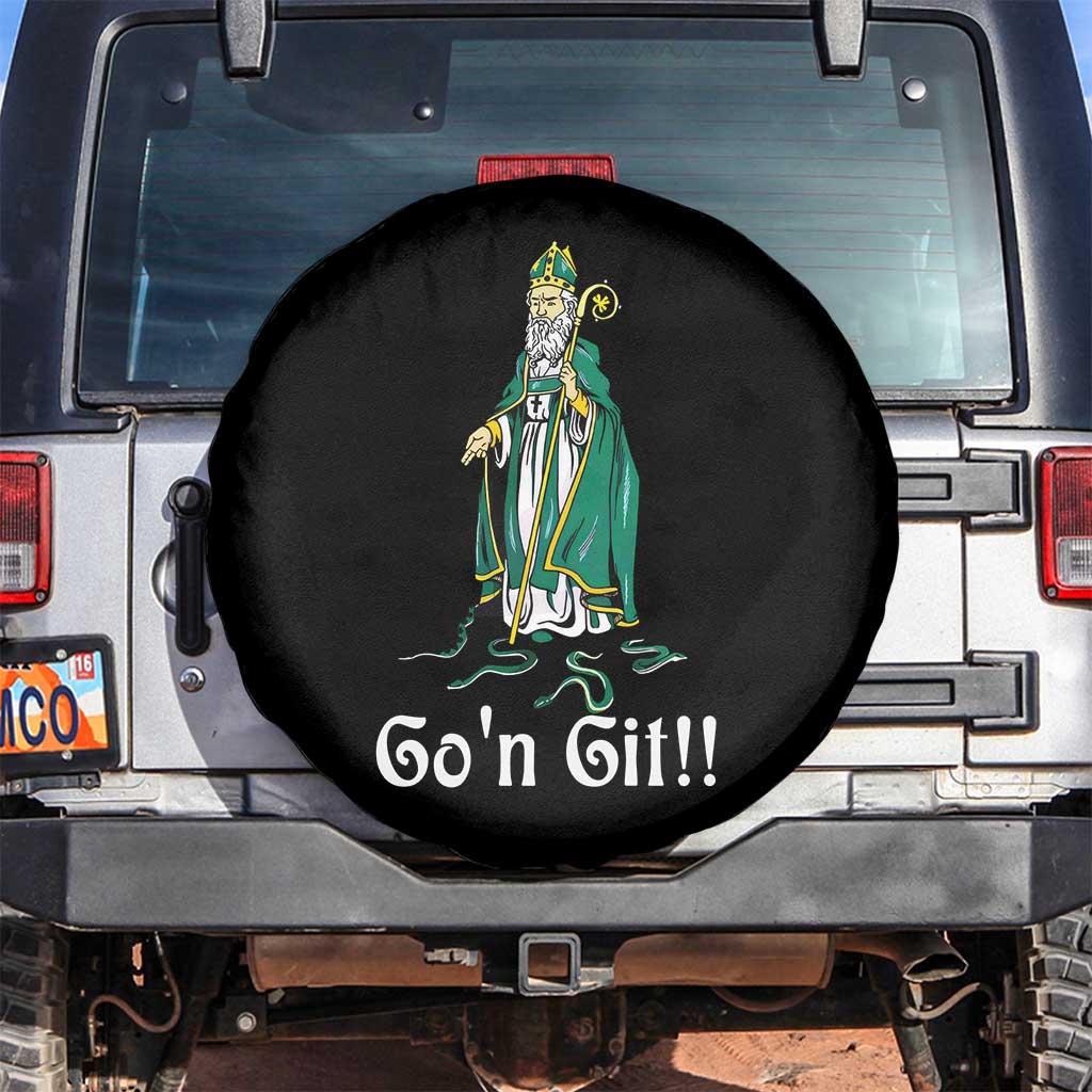 Funny St Patricks Day Spare Tire Cover Go'n Git Snakes