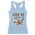 Gulf of Cheaper Eggs Racerback Tank Top Gulf of Mexico